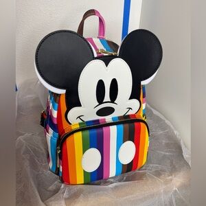 Loungefly Disney Mickey Mouse Pride Mini Backpack